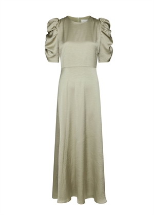 Benuti solid kjole Light Green Neo Noir 